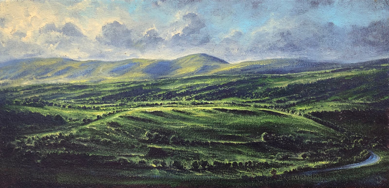 Gerald Dewsbury, Across the Dyfi, 2024