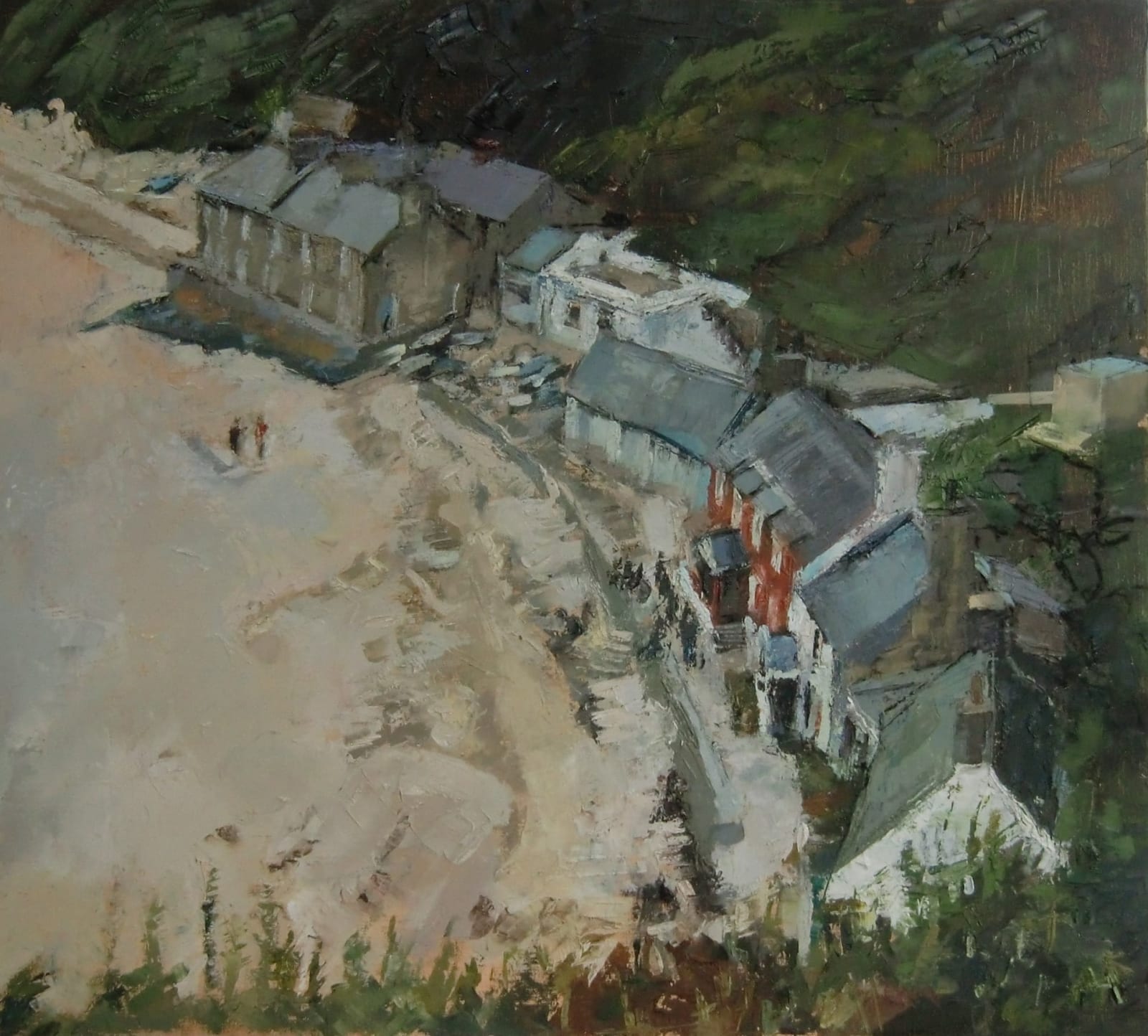 Anne Aspinall, Porthdinllaen from the Headland
