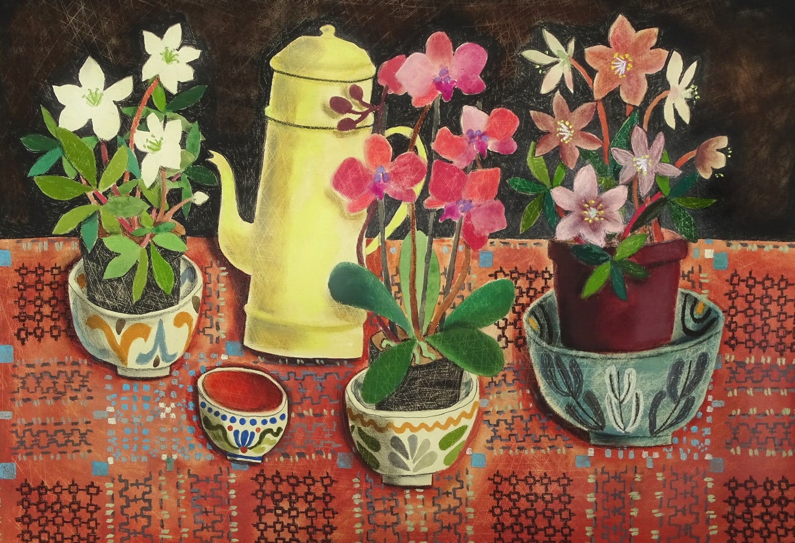 Susan Gathercole, Rust and Topaz Carthen, 2024