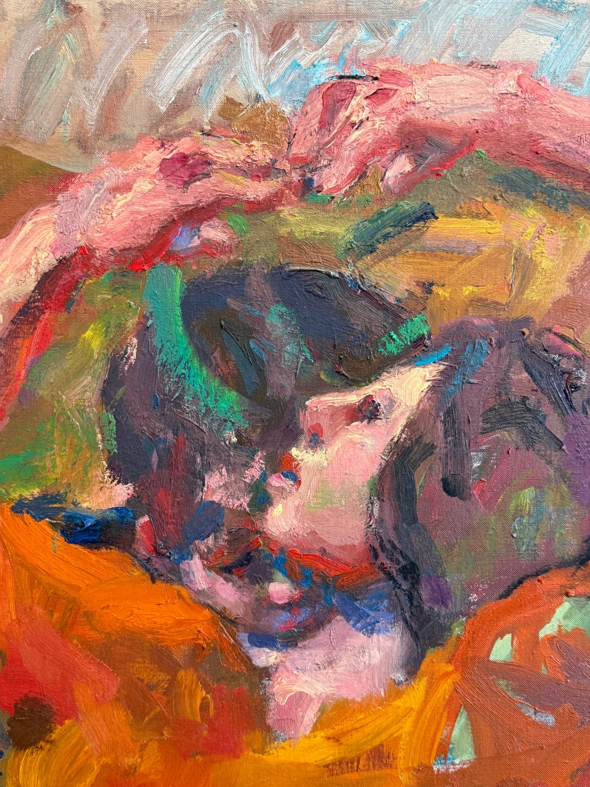 Kevin Sinnott, Rhiannon and another, over the Carn, 2024