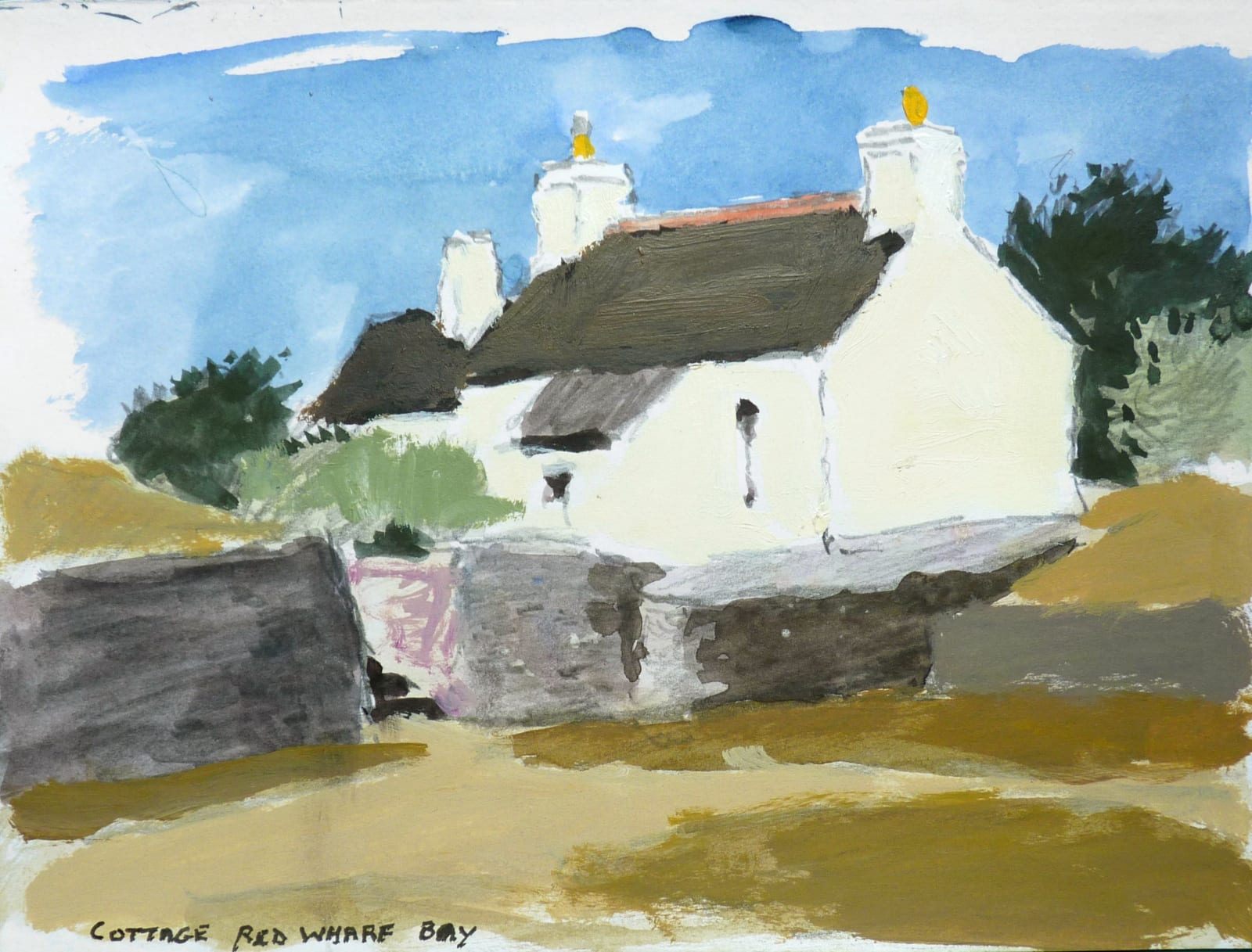 Donald McIntyre 1923 - 2009, Cottage, Red Wharf Bay