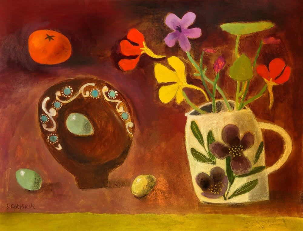 Susan Gathercole, Later Flowers for the Bees I