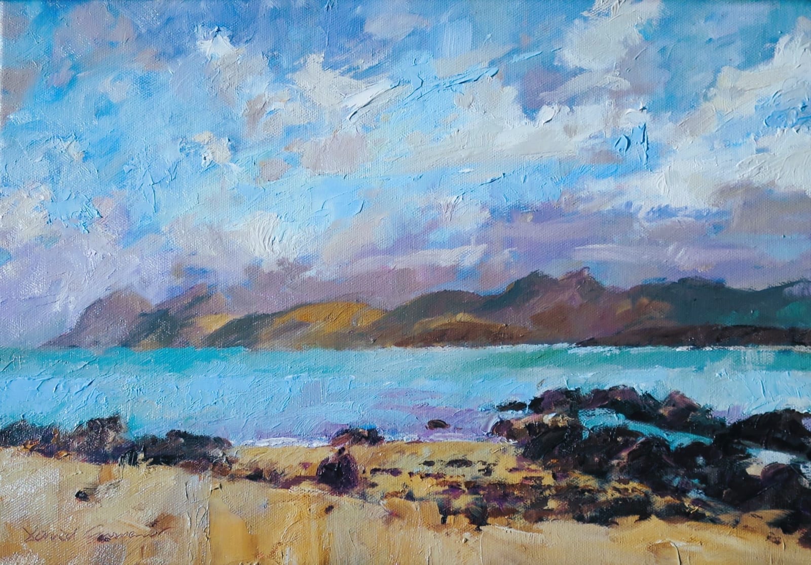 David Grosvenor, Yr Eifl from Porthdinllaen, 2024