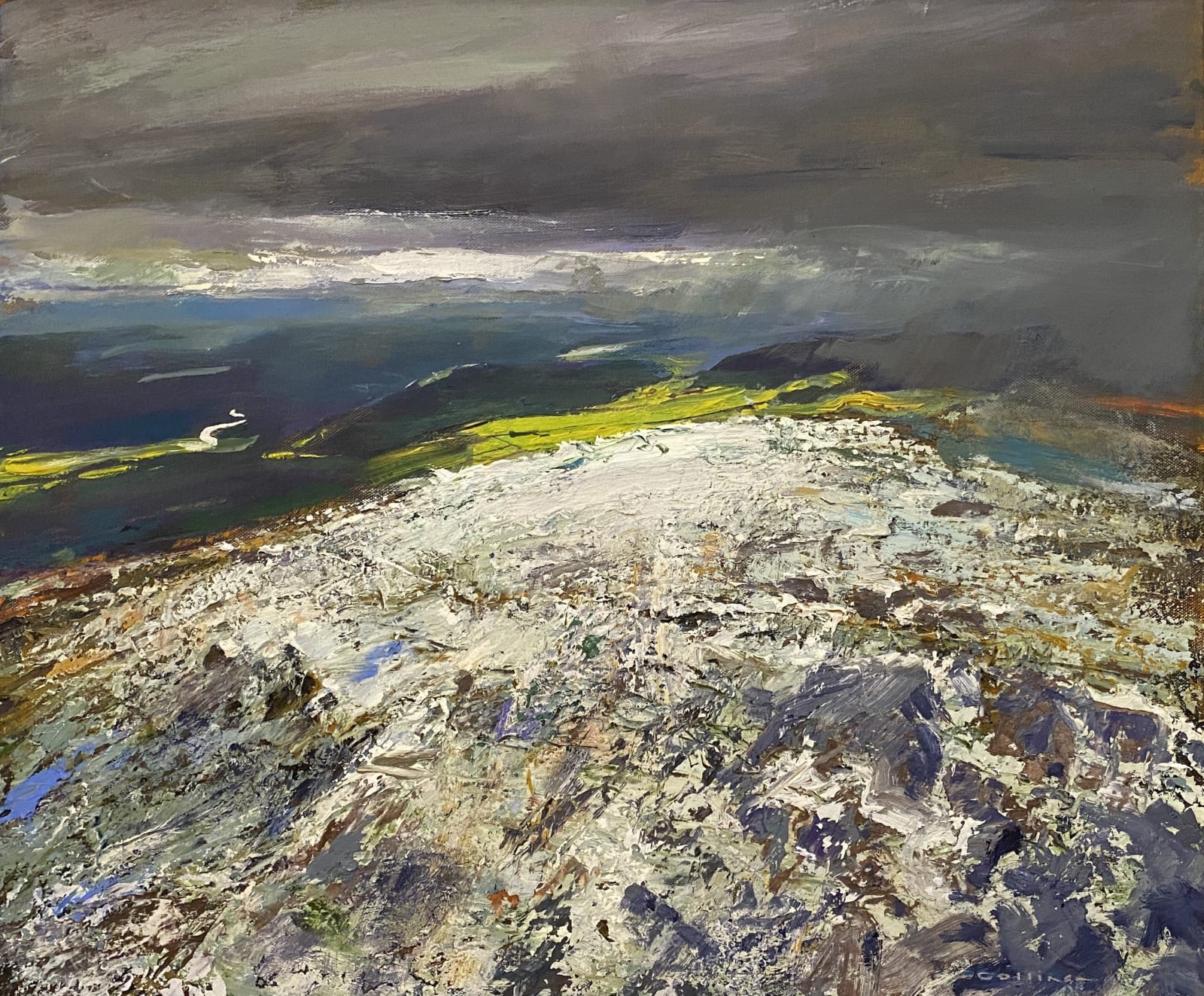 Martin Collins 1941 - 2023, Brief Illumination, Conwy Valley, 2021