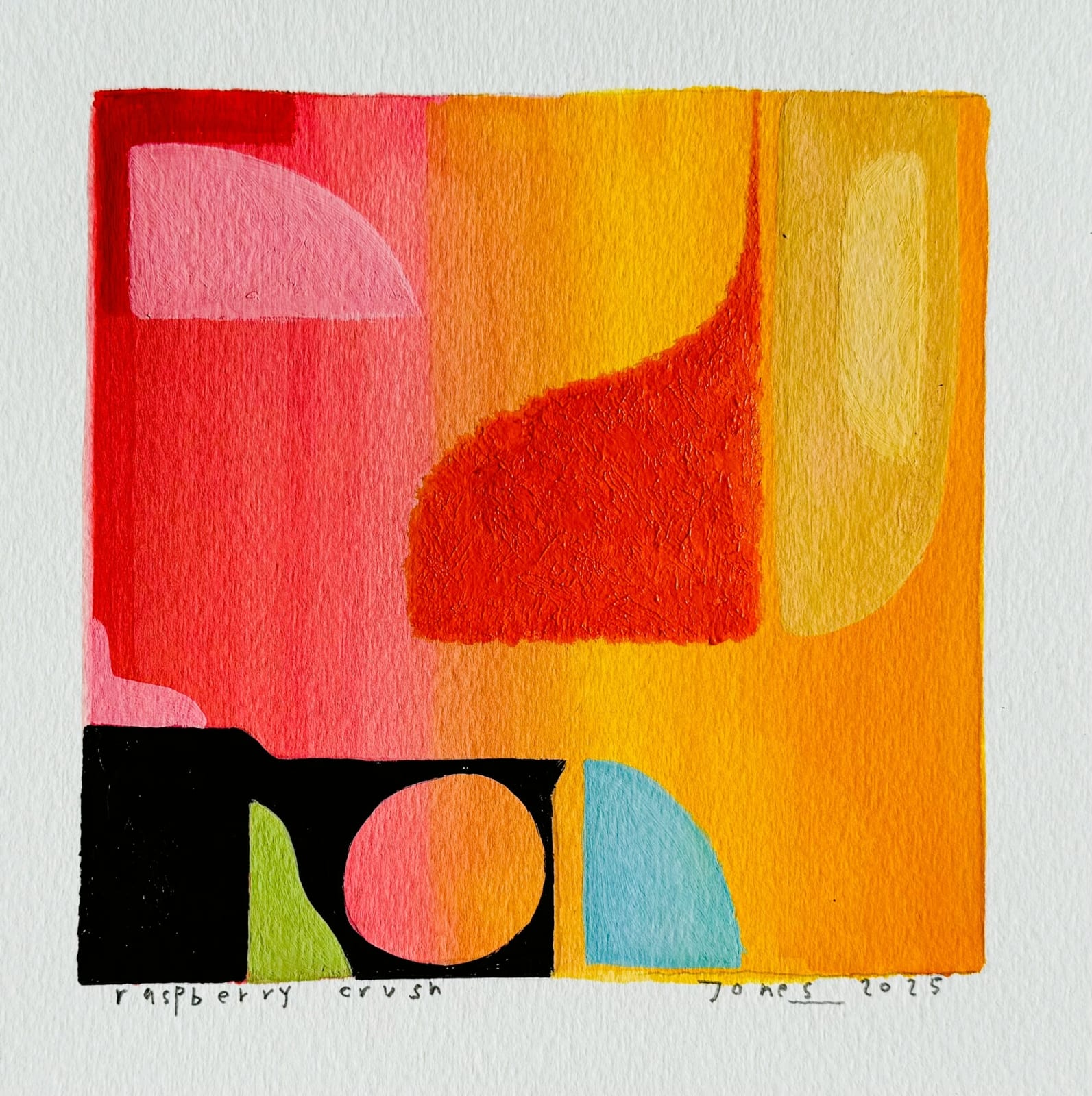 Martyn Jones, Raspberry Crush, 2025