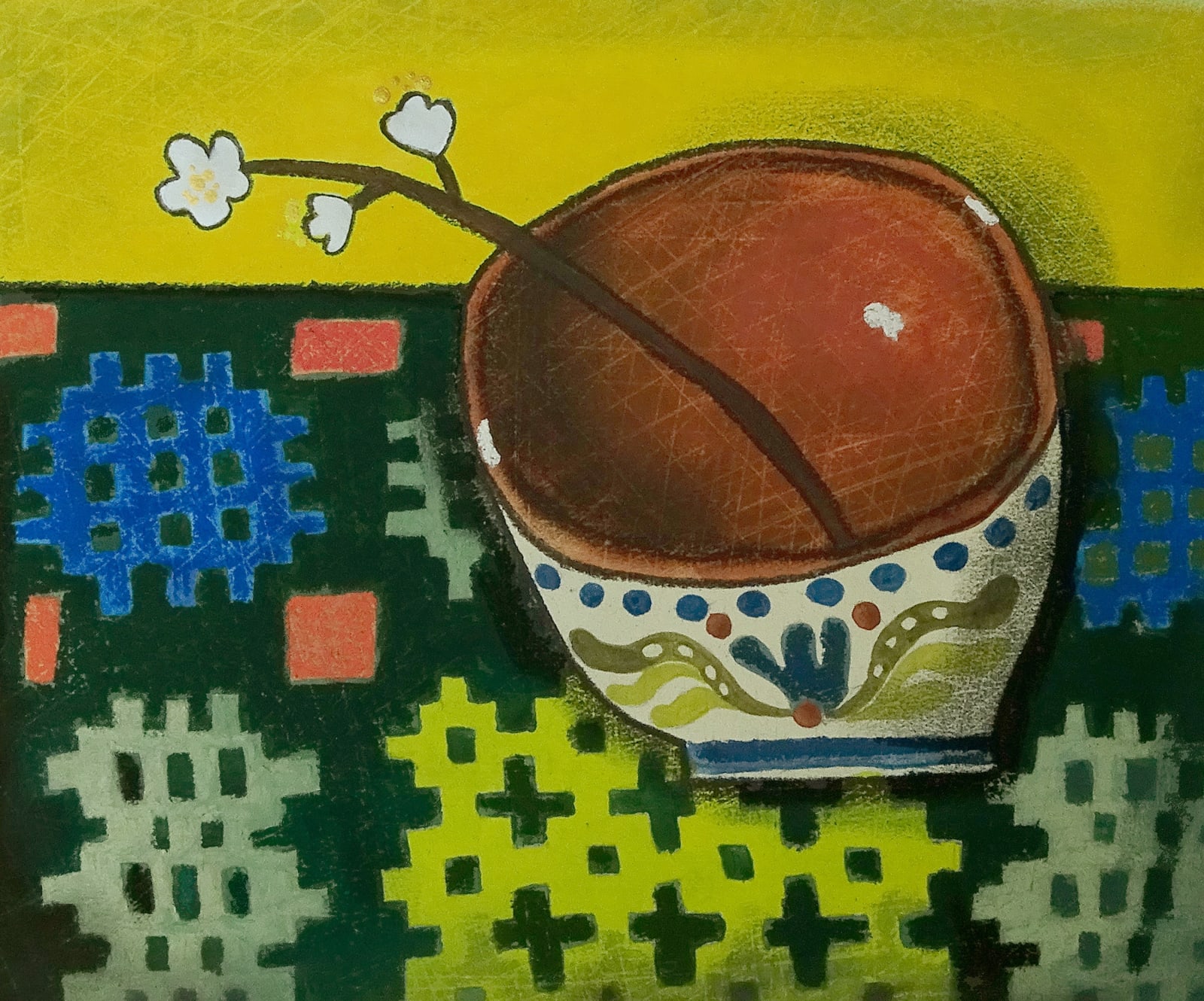 Susan Gathercole, Blossom in Sugar Bowl