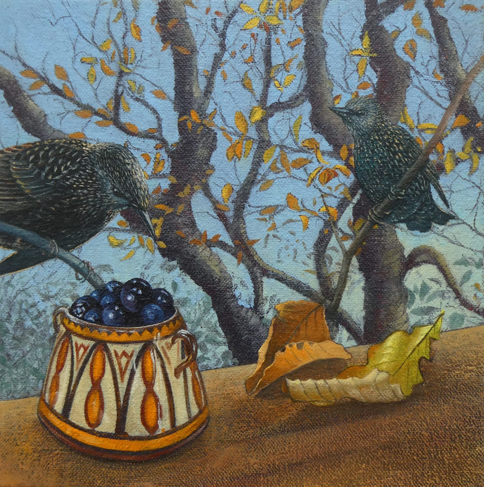 Kim Dewsbury, Autumn Visitors, 2025
