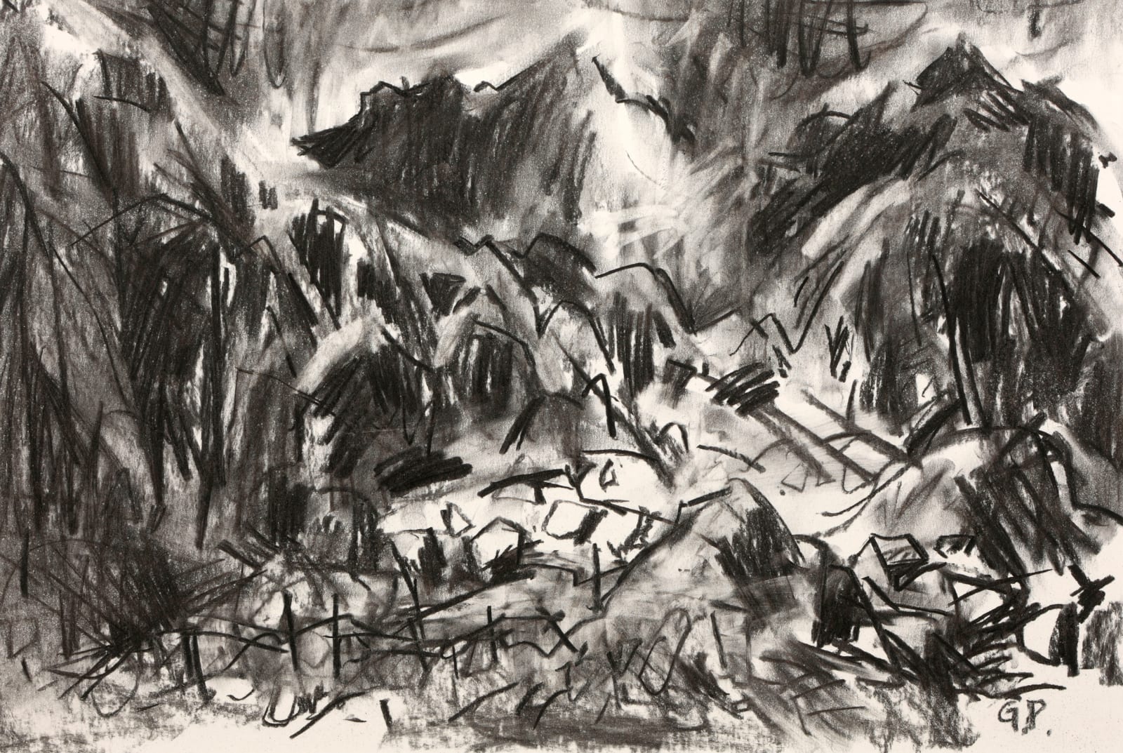 Gareth Parry, Tir Garw, Nant Peris I / Inhospitable Land, Nant Peris I