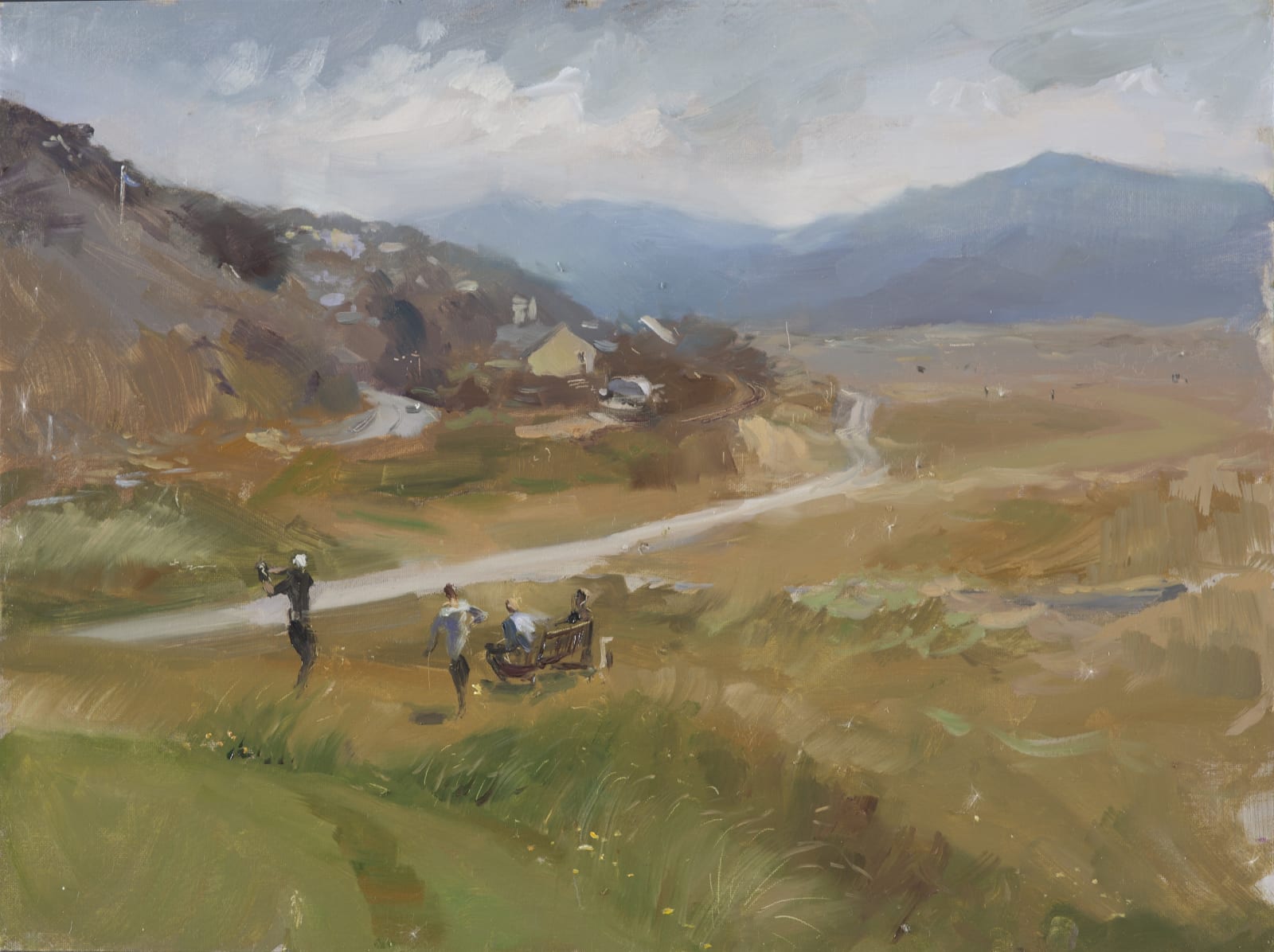 Rob Pointon, Teeing off from the 17th, Aberdyfi