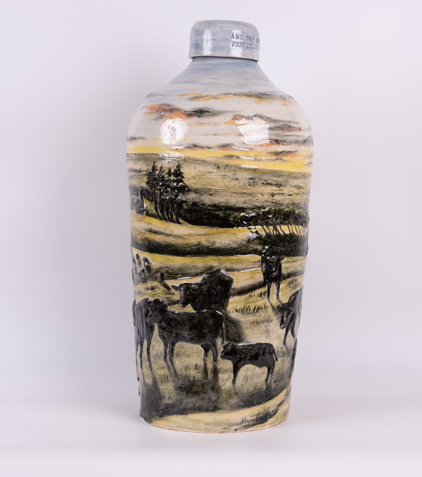 Helen Gittins, To the Farmer (After R. S. Thomas 'Prytherch)