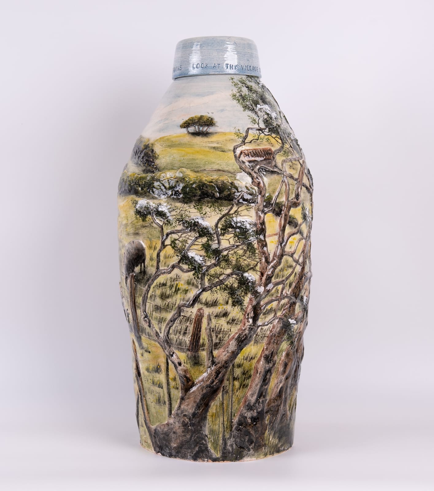 Helen Gittins, Farm Child (After R. S. Thomas 'Prytherch')