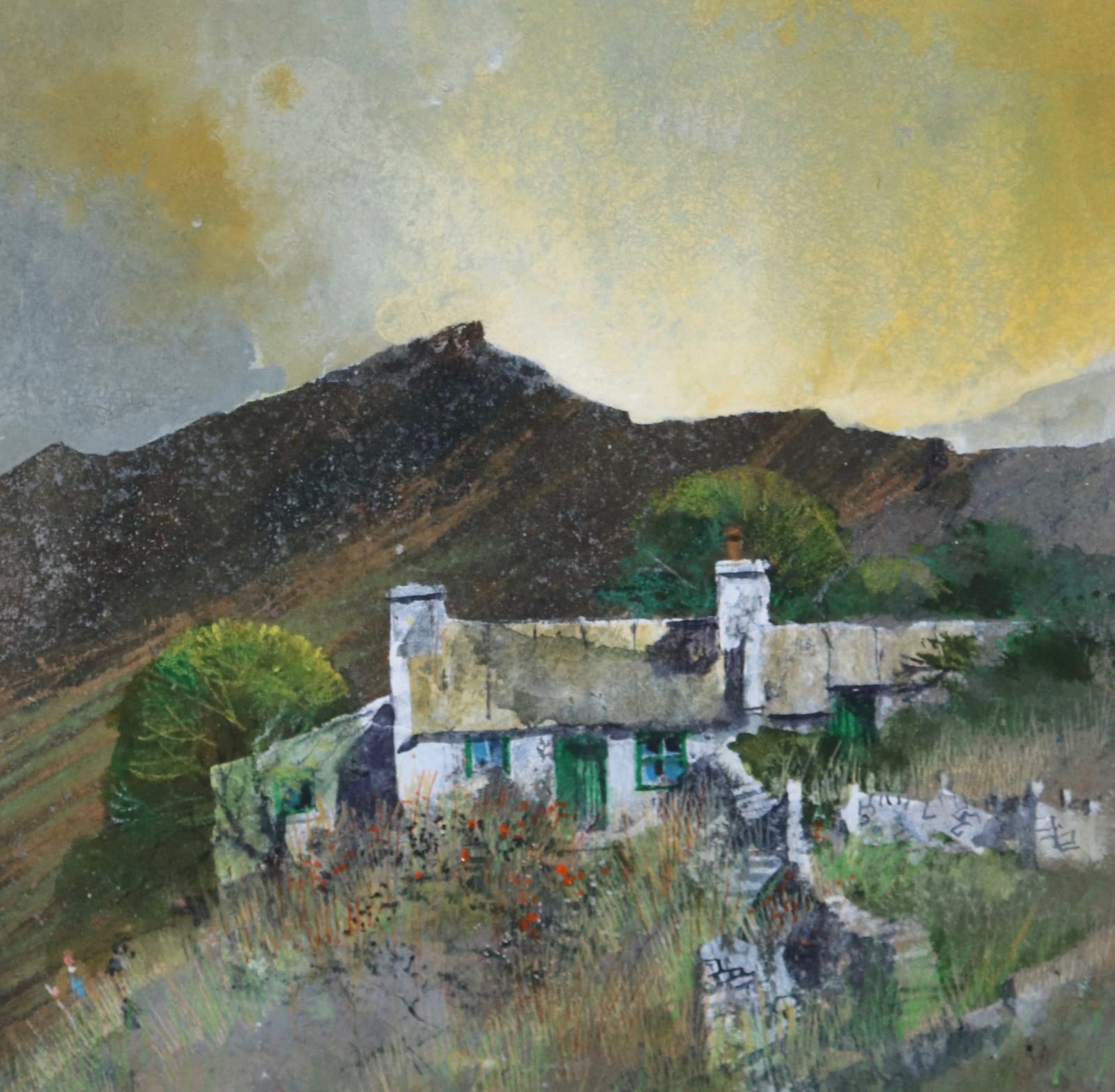 Malcolm Edwards, Sunrise, Pembrokeshire Cottage