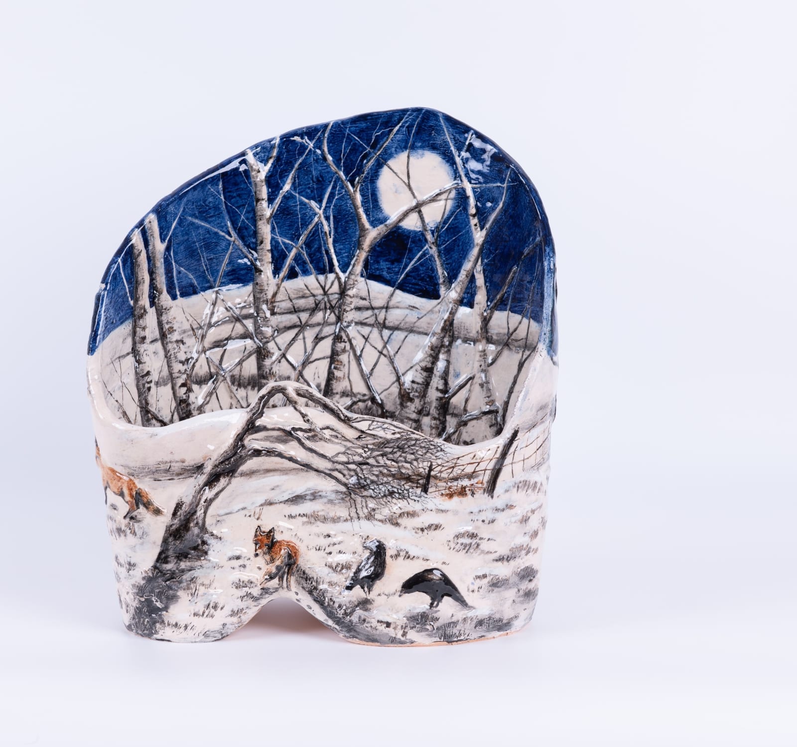 Helen Gittins, Ionawr 'Snow on the fields, snow on the heather'