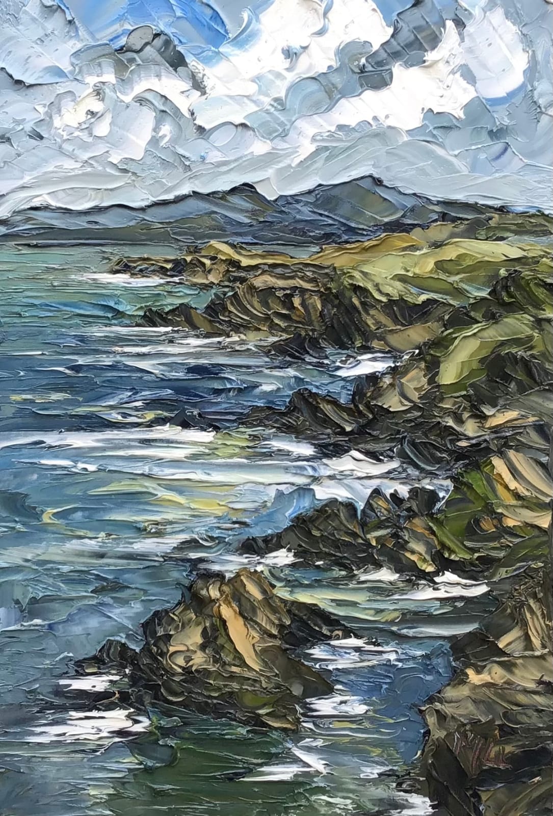 Martin Llewellyn, Rugged Coast, Anglesey, 2024