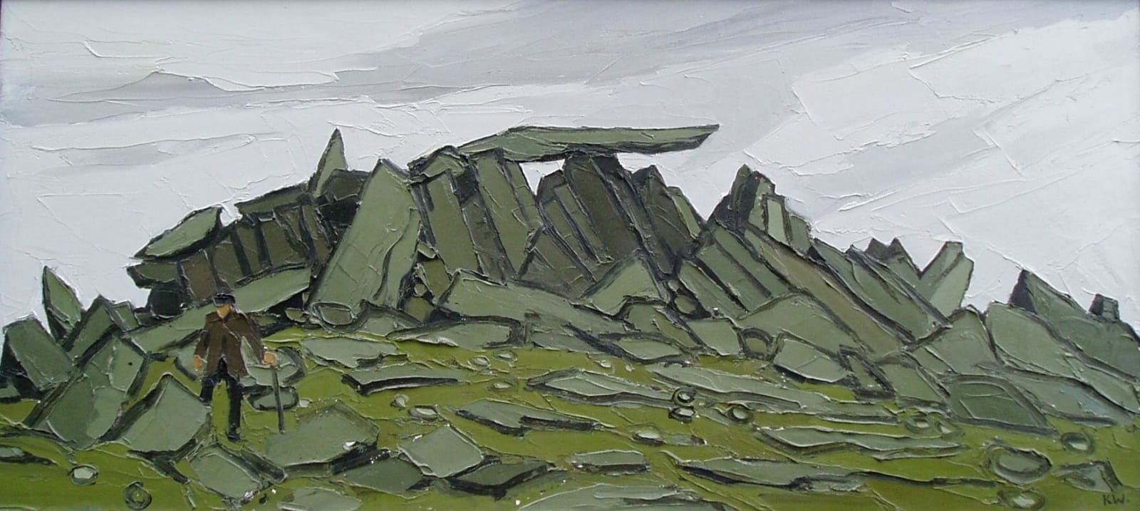 Kyffin Williams 1918 - 2006, Glyder Fach, c1990s