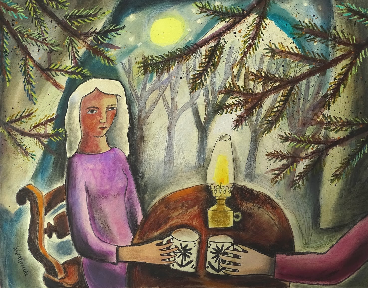 Susan Gathercole, The Blue of the Night