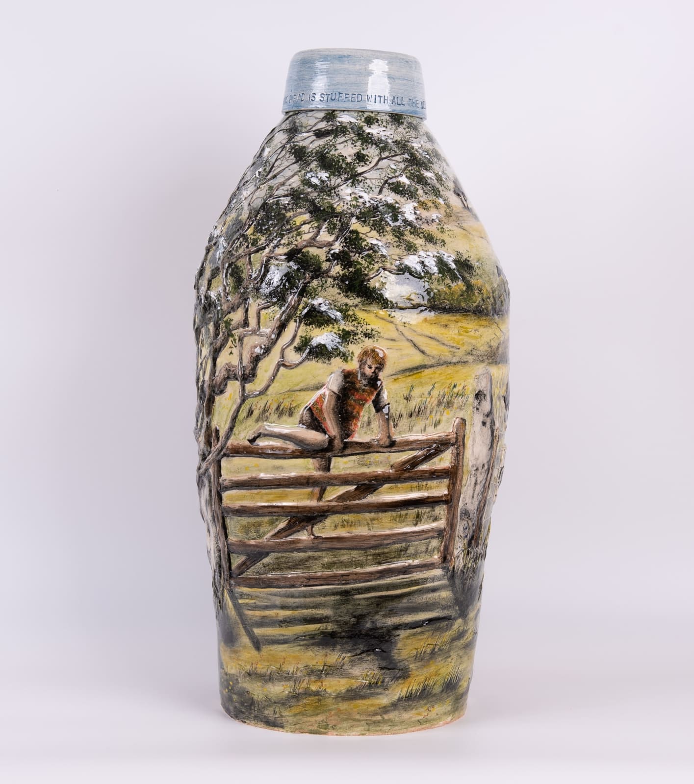 Helen Gittins, Farm Child (After R. S. Thomas 'Prytherch')