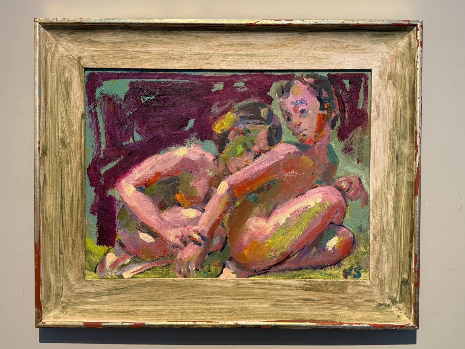 Kevin Sinnott, Young Couple on Green, 2024