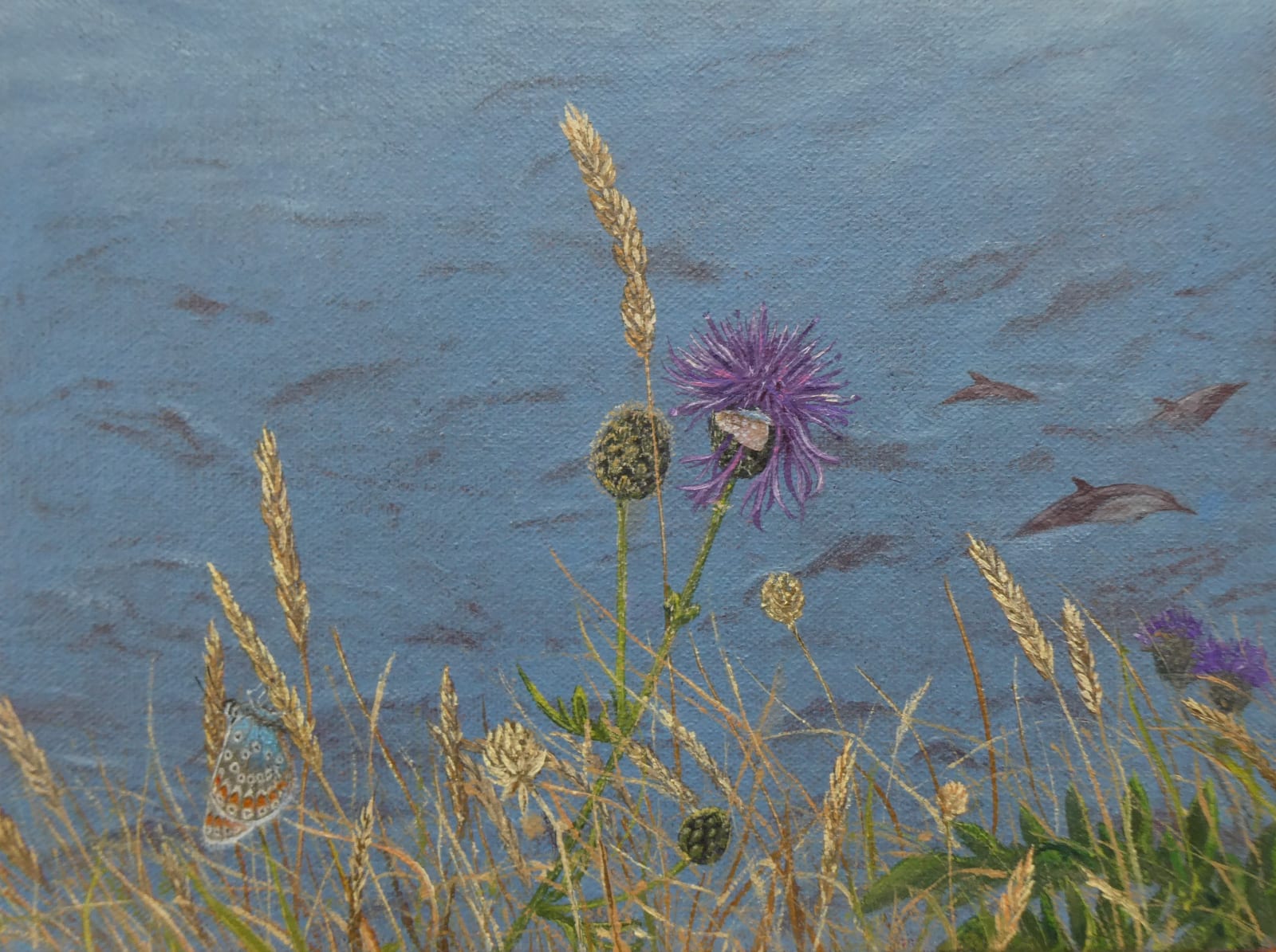 Kim Dewsbury, In the Blue, 2025