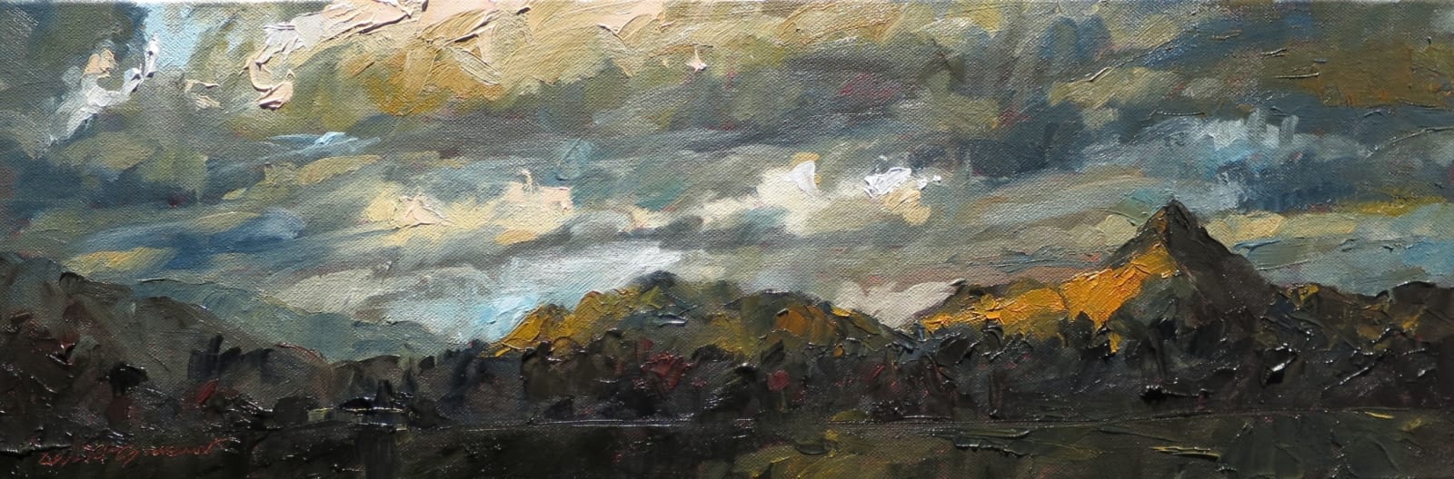 David Grosvenor, Evening Light, Cnicht, 2024