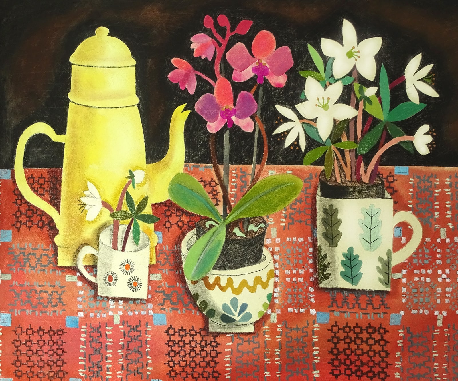 Susan Gathercole, Gwenllian's Cup and Glorious Flowers, 2024