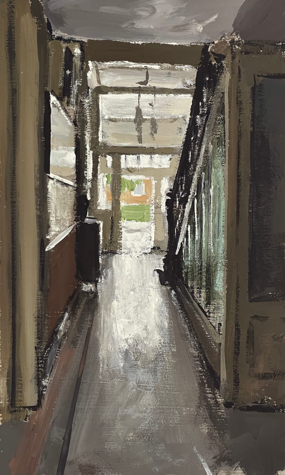 Matthew Wood, R. Neyberghlaan 144, Brussels - Toward the Front Door