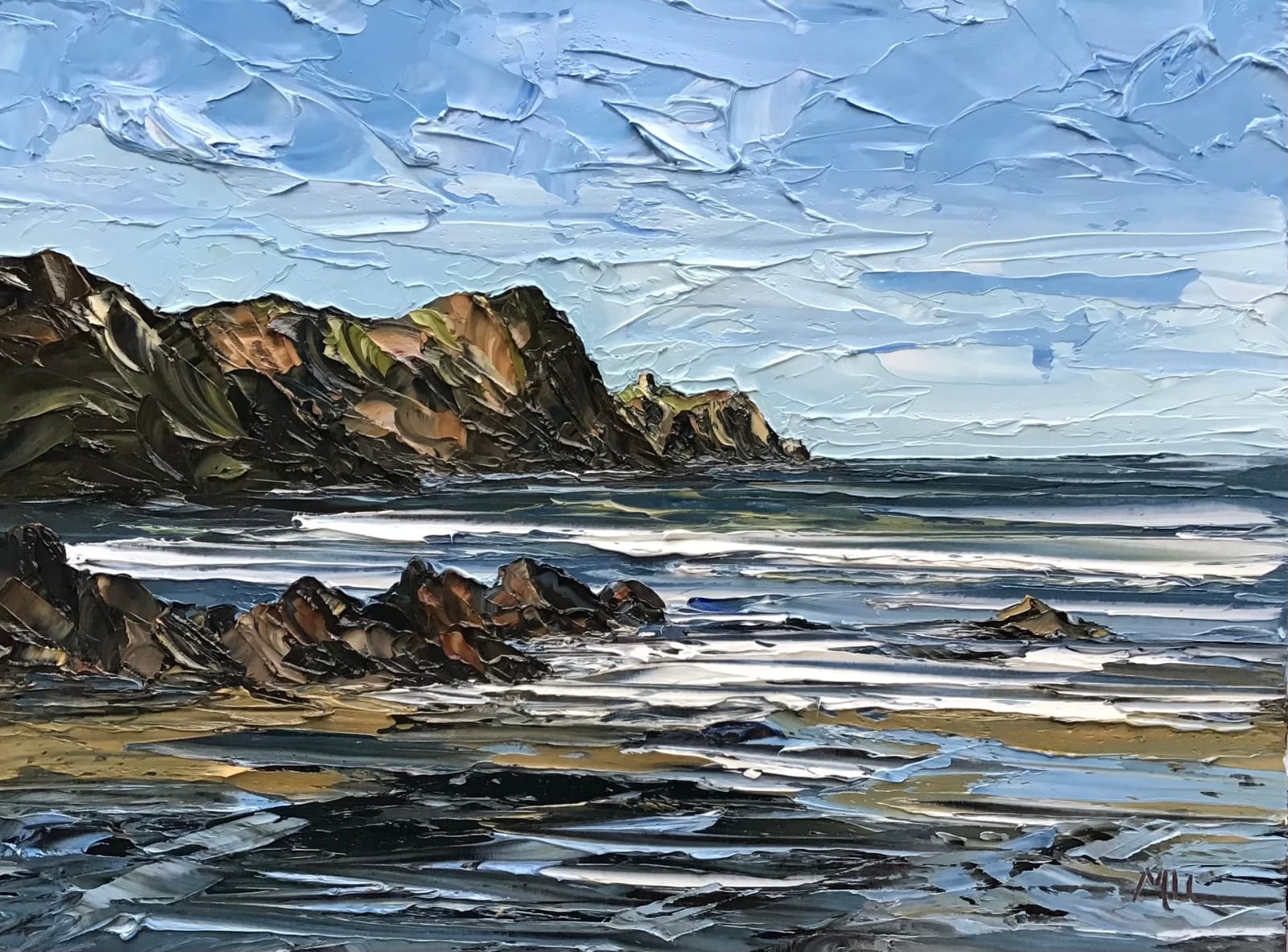 Martin Llewellyn, Traeth Llyfn, 2024