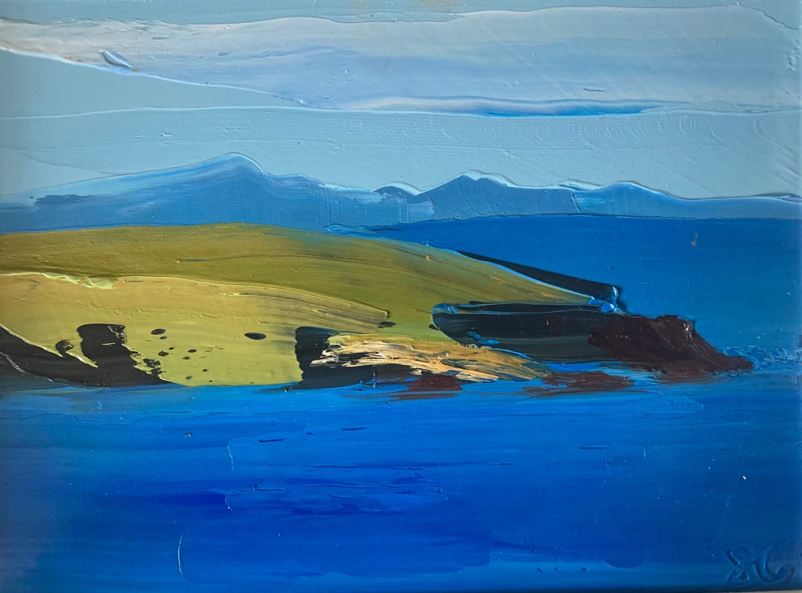 Sarah Carvell, Headland, Distant Mountain