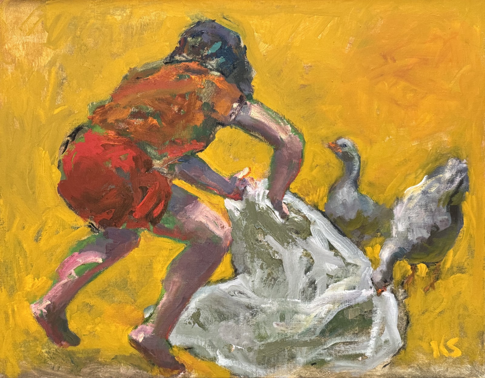 Kevin Sinnott, Mischievous Goose I, 2025