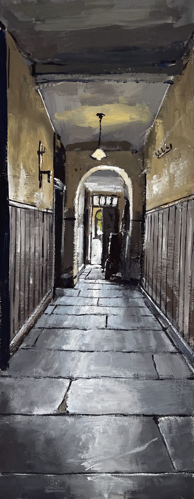Matthew Wood, Llanerchaeron - Corridor by the Kitchen