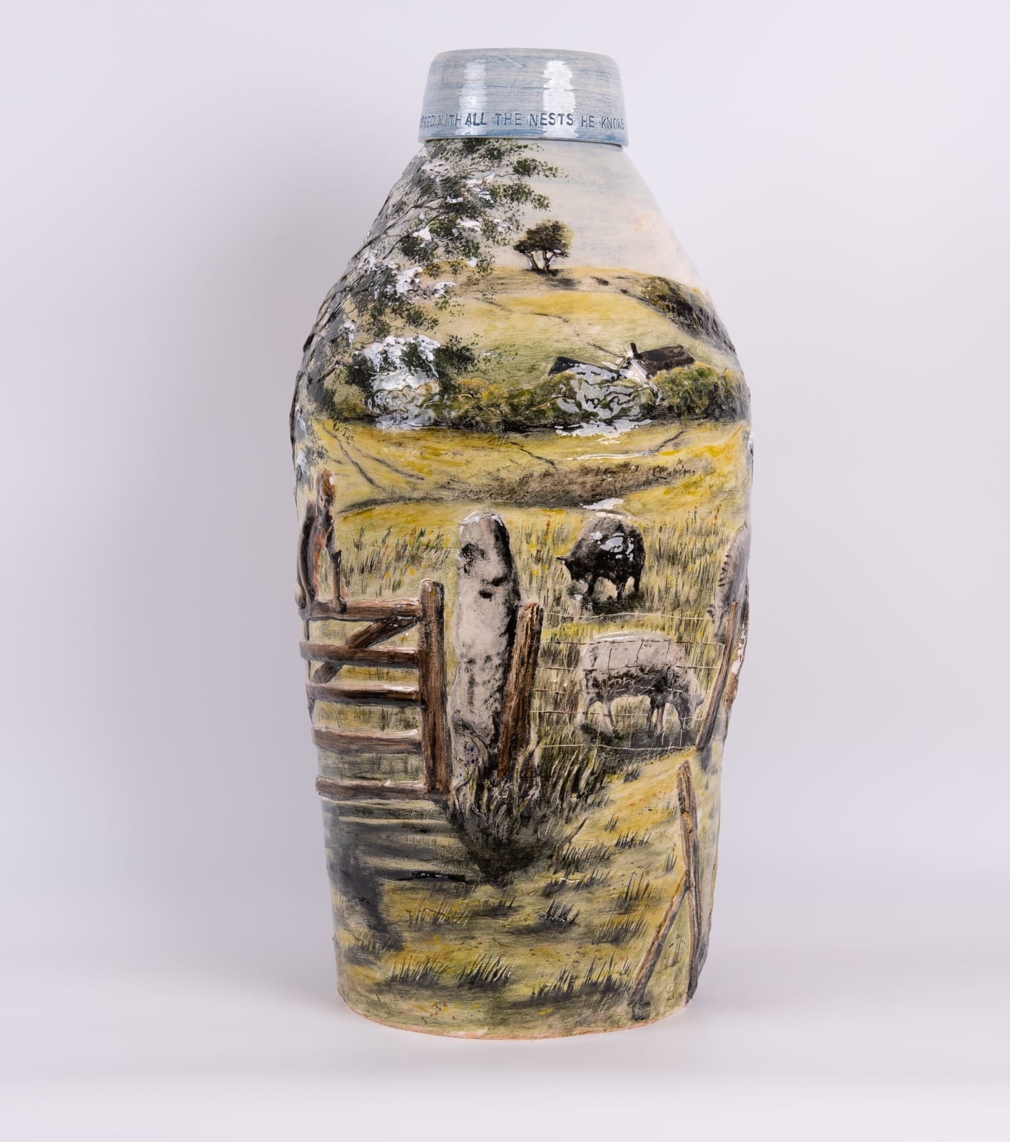 Helen Gittins, Farm Child (After R. S. Thomas 'Prytherch')