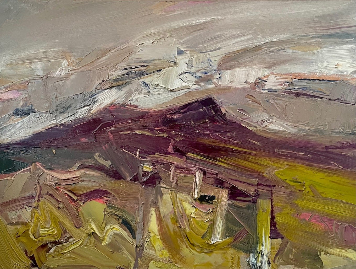 Beth Fletcher, A Warm Sky (Mynydd Mawr), 2024