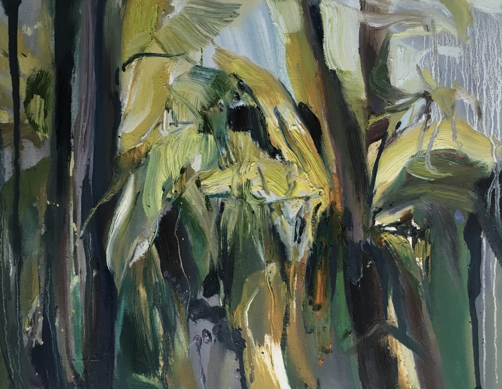 Beth Fletcher, Study for 'The Smell of Warm Rain'