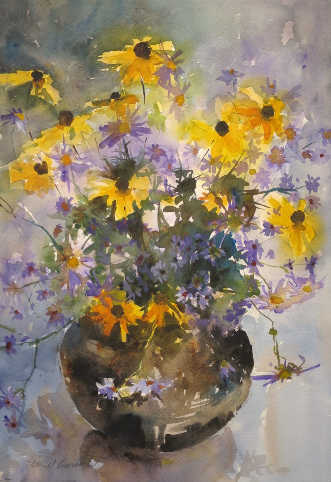 David Grosvenor, Asters and Rudbeckias