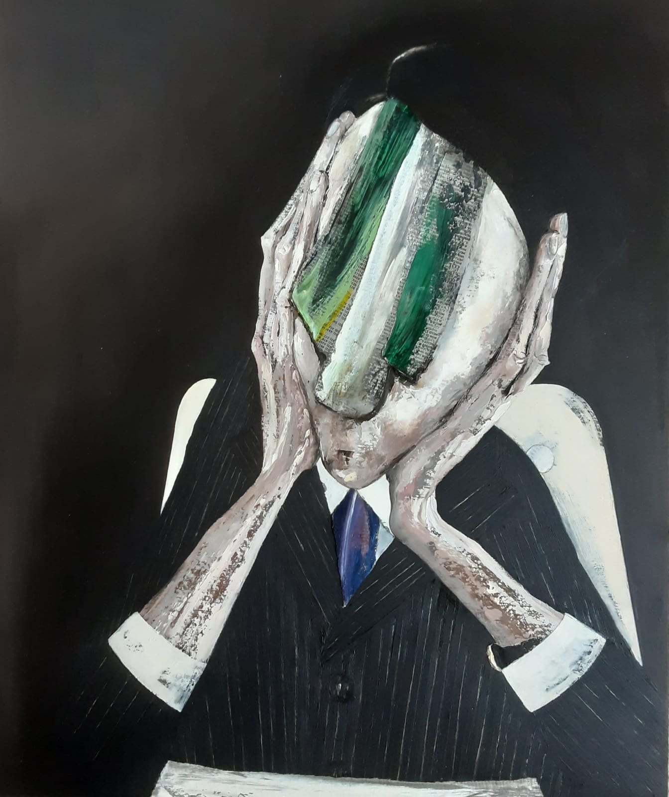 Anna Davies, Untitled Man