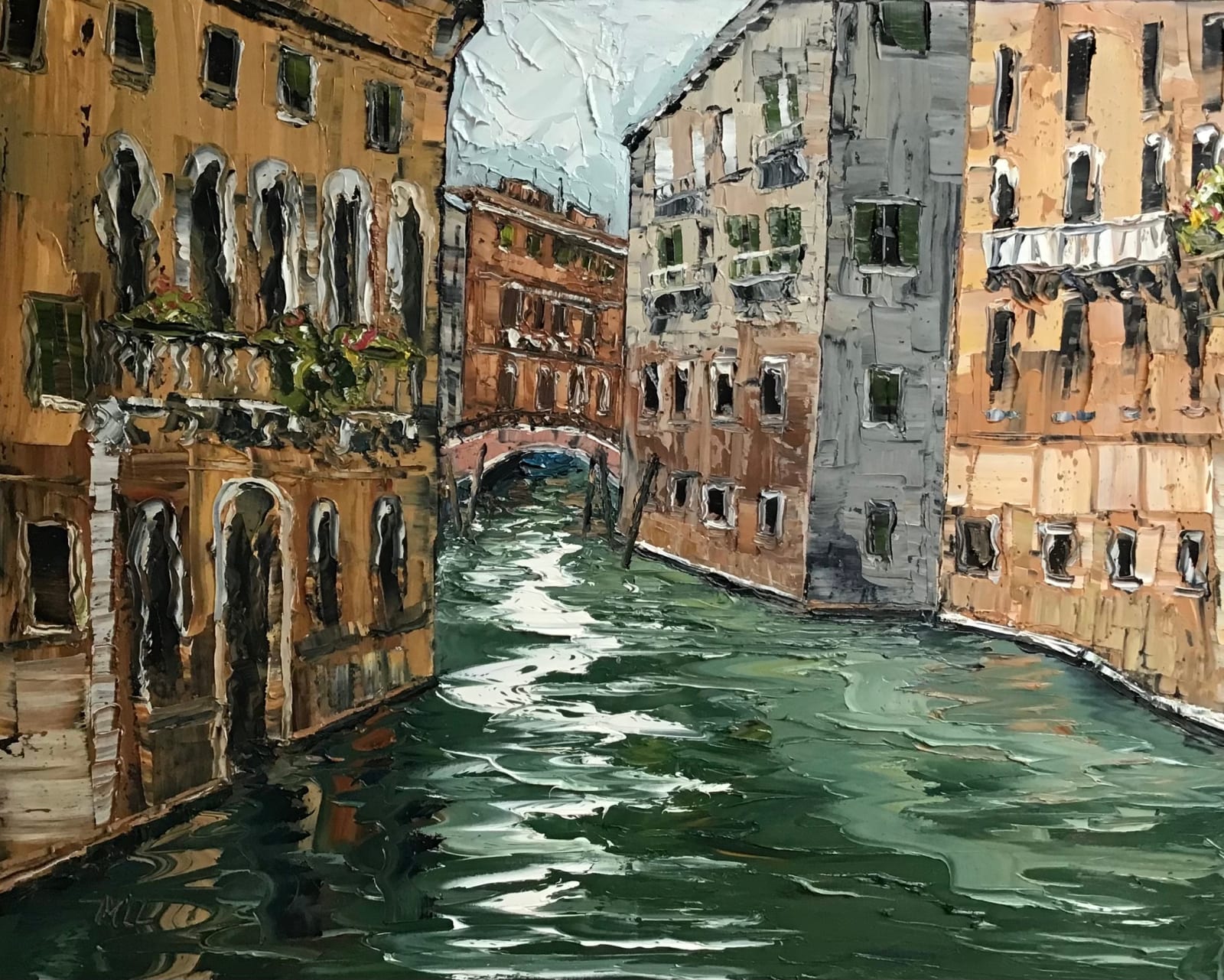 Martin Llewellyn, Canal, Venice, 2024