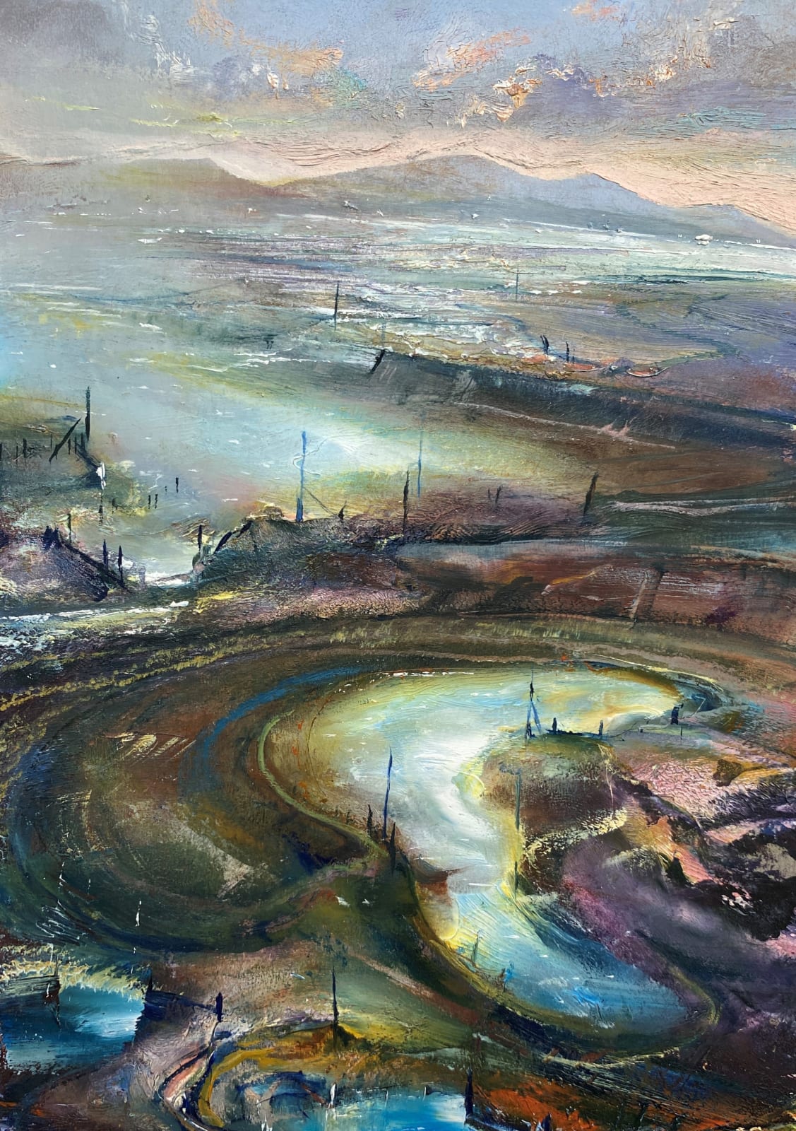 Iwan Gwyn Parry, Estuary Pool, Harlech Sands