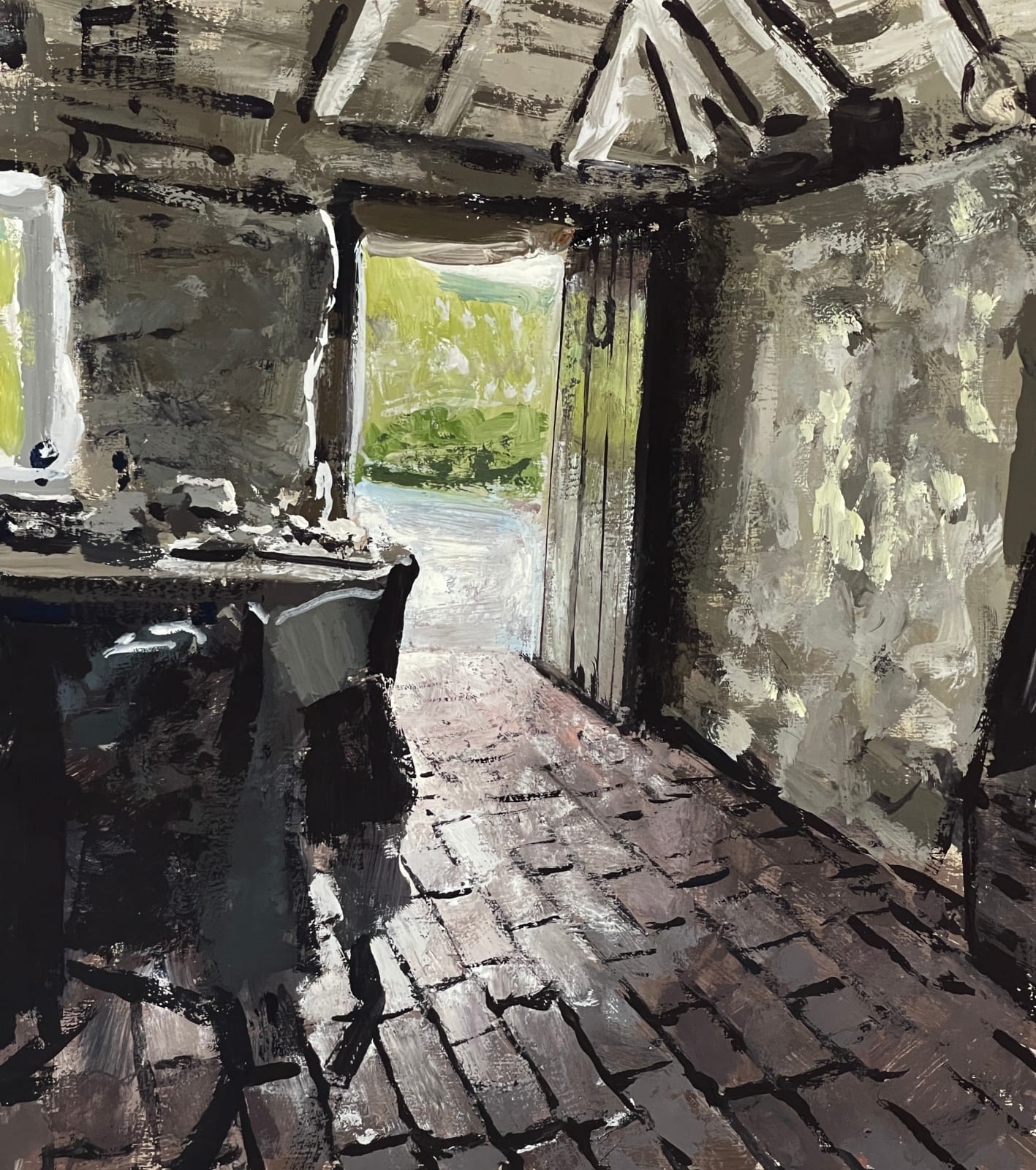 Matthew Wood, Blists Hill - Squatters Cottage Doorway