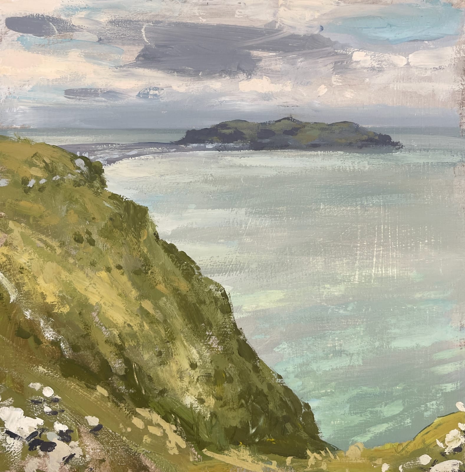 Matthew Wood, Great Orme's Head from Little Orme's Head, 2025