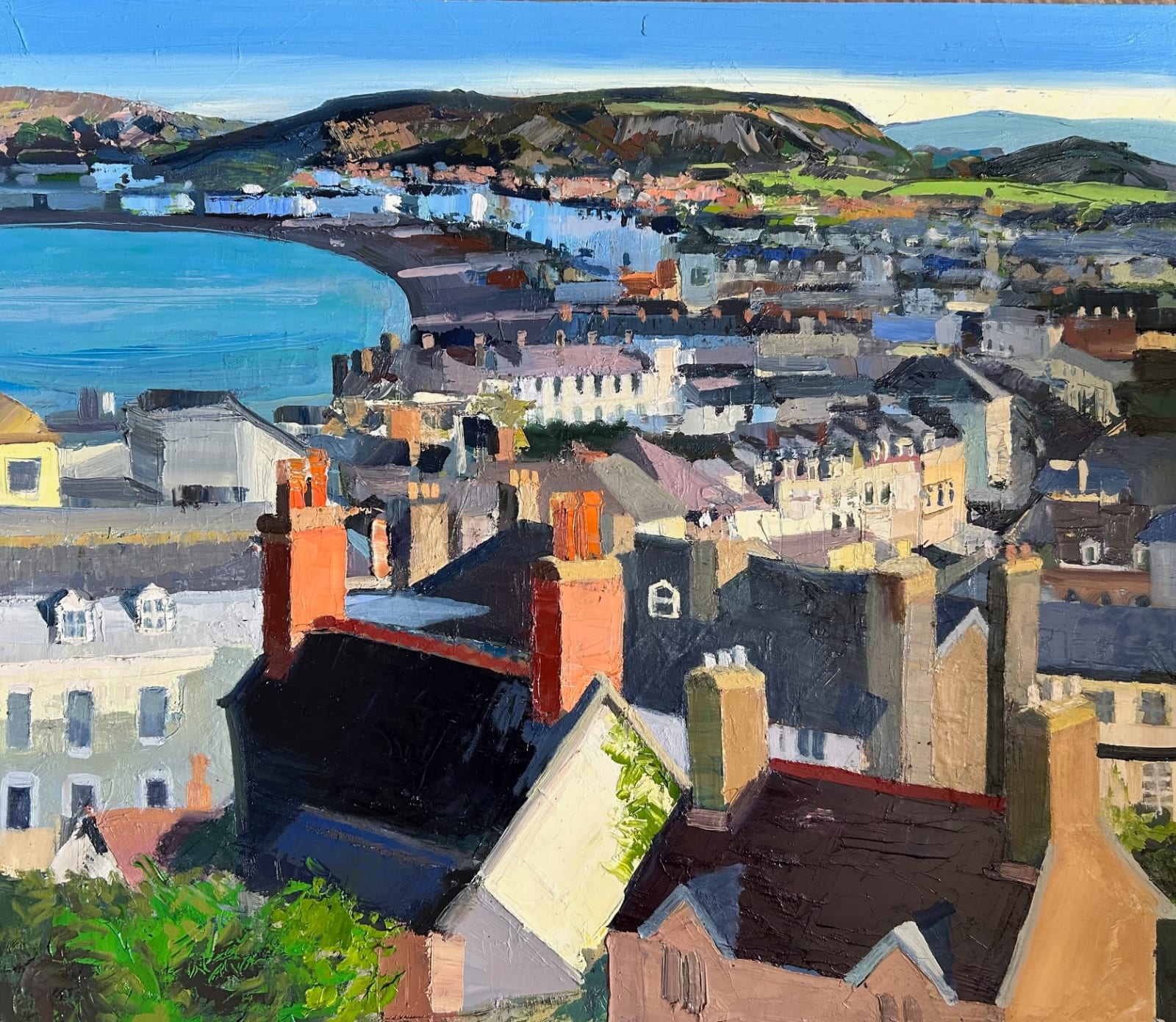 Sarah Carvell, Looking Back to the Bay, 2025