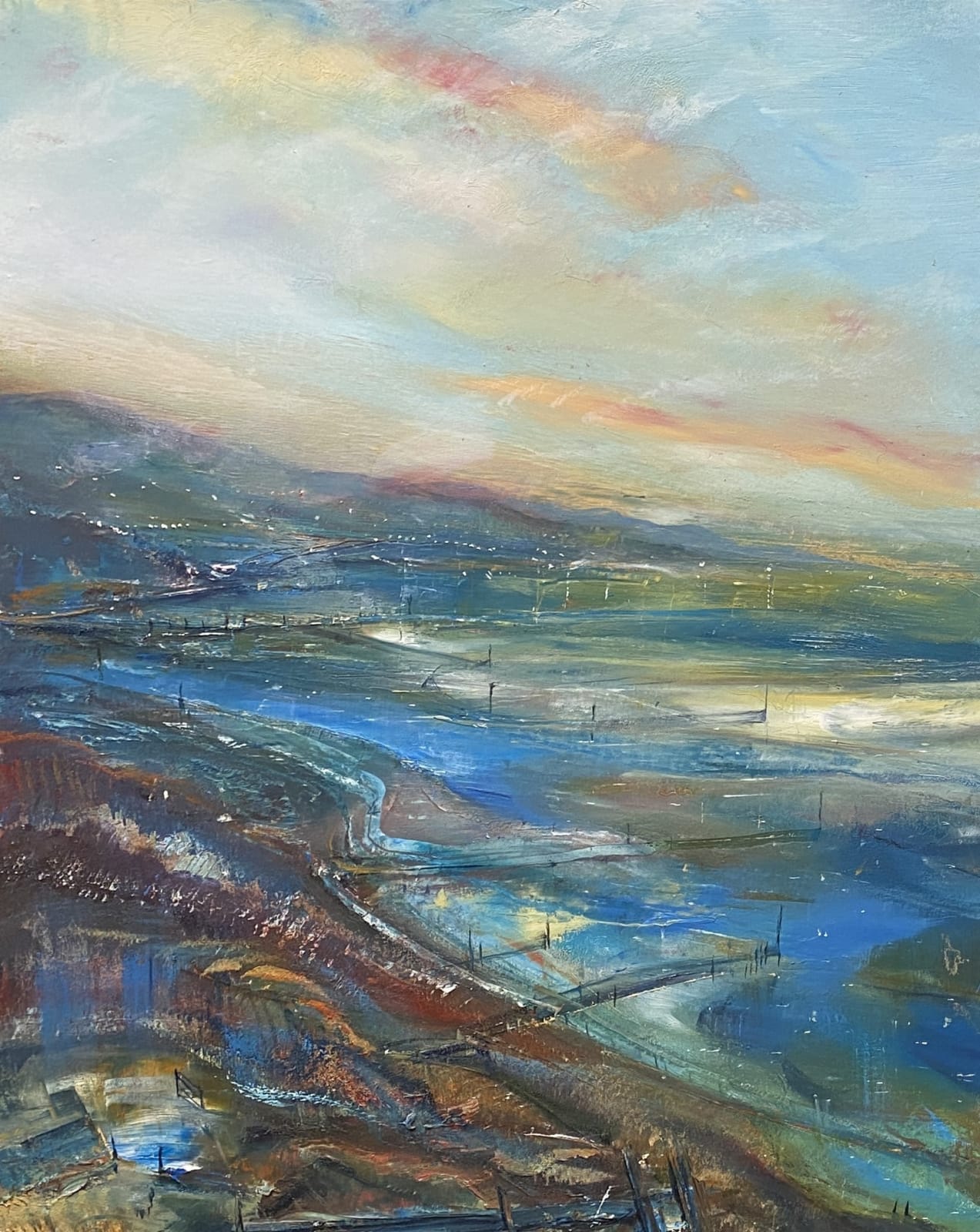 Iwan Gwyn Parry, Early Morning Lights, Cardigan Bay