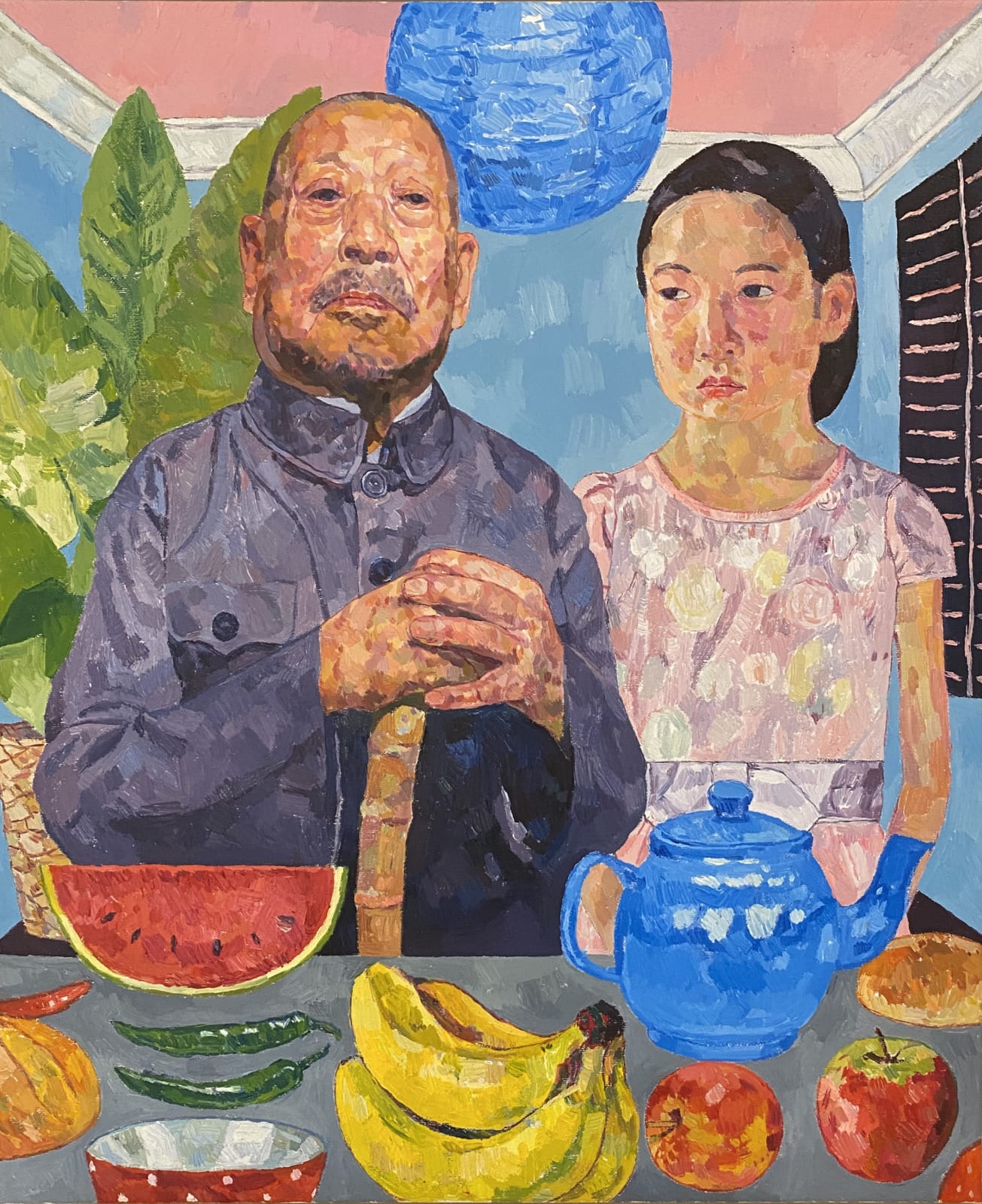 Meirion Ginsberg, At the Table, 2017