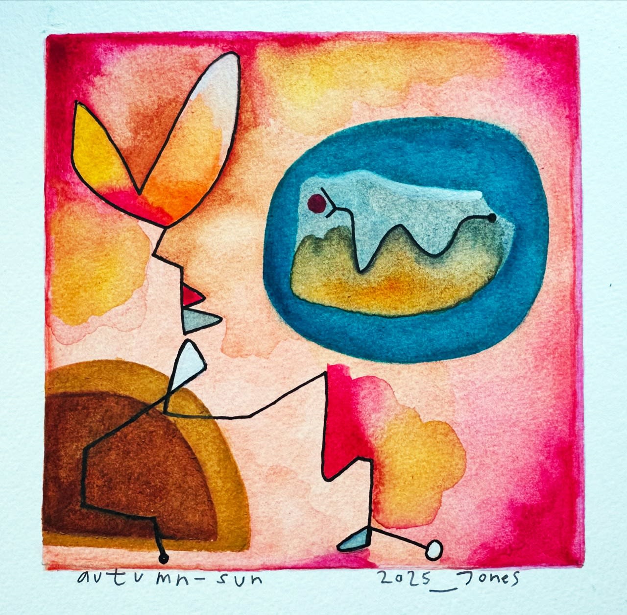 Martyn Jones, Autumn Sun I, 2025