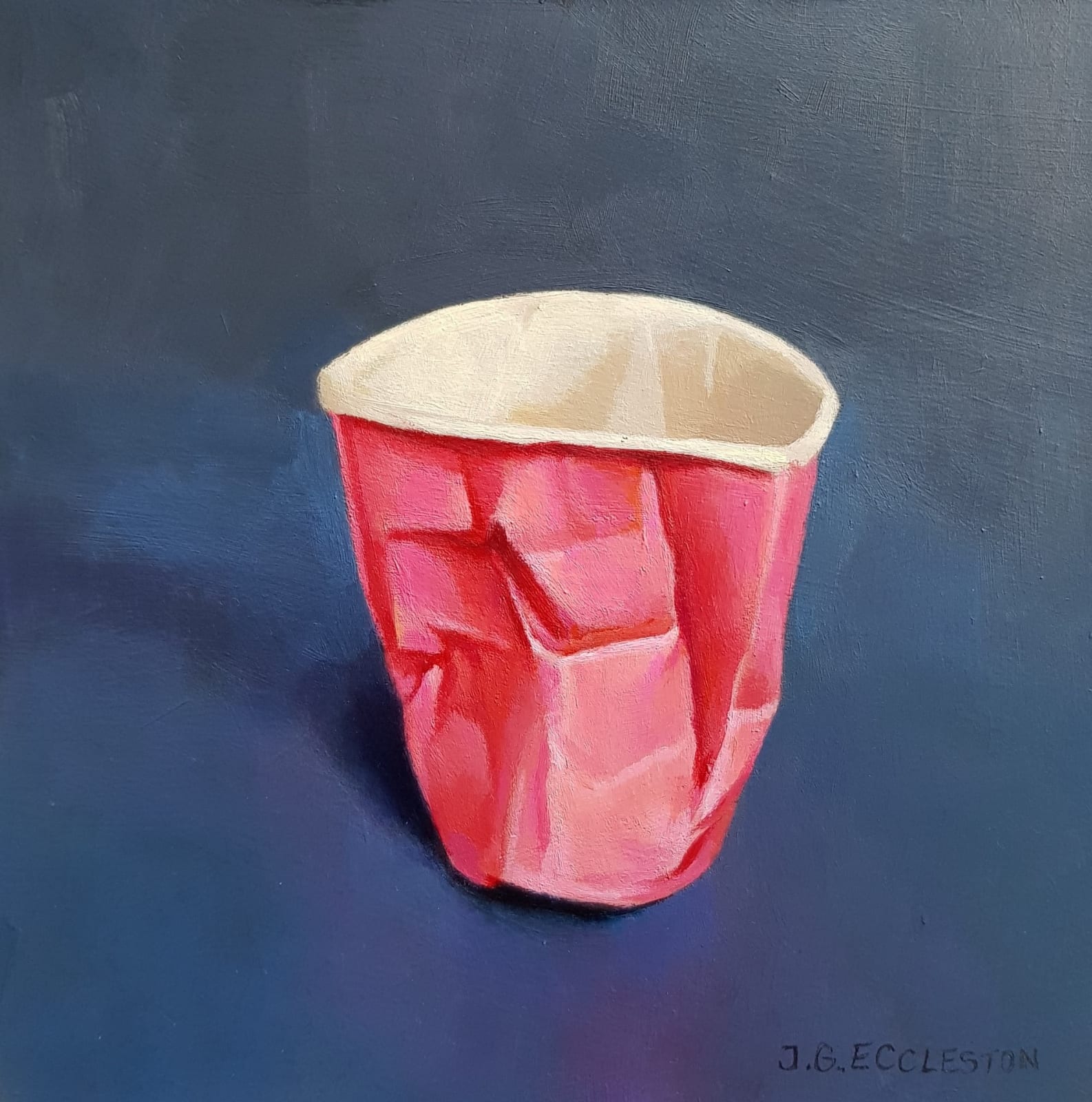James Guy Eccleston, Pink Paper Cup I