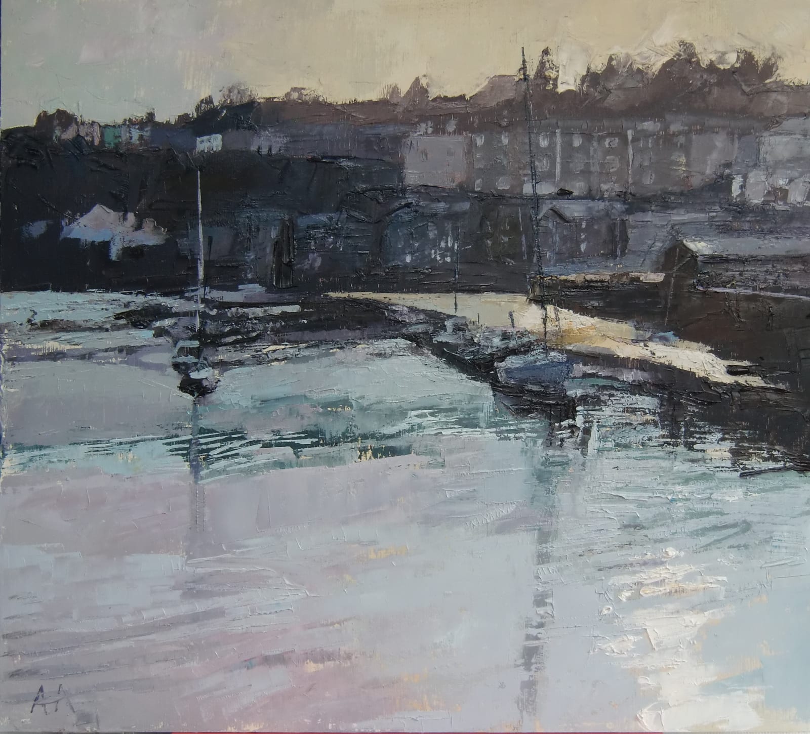 Anne Aspinall, Light on the Harbour, Porthmadog