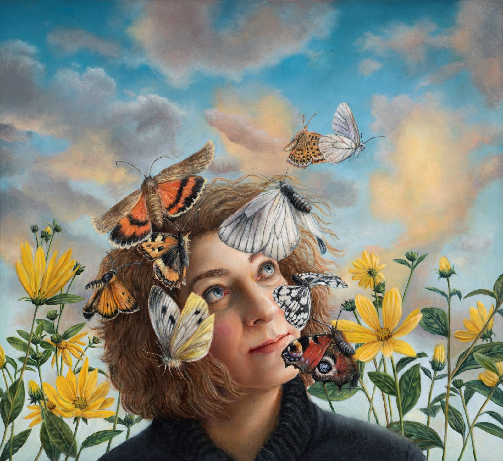 Sally Moore, All Aflutter