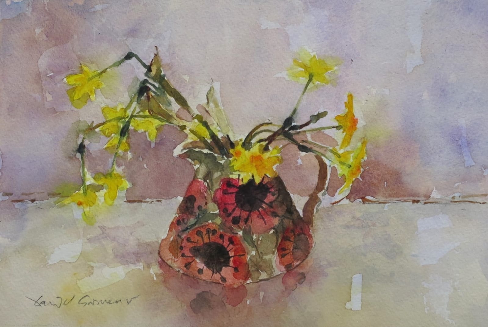 David Grosvenor, Miniature Daffodils, 2024