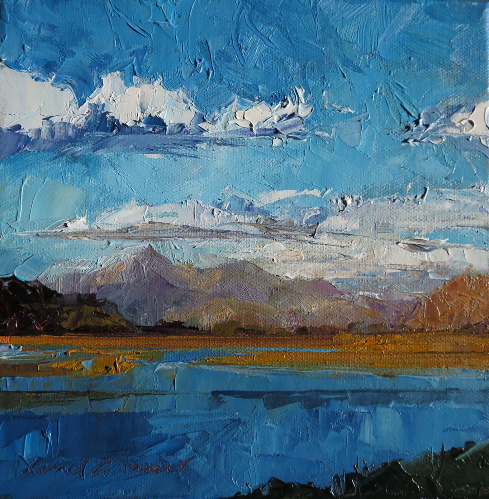 David Grosvenor, Yr Wyddfa (Snowdon) from the Glaslyn, 2025