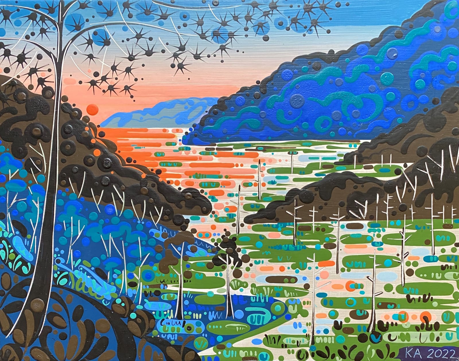 Katie Allen, High Tide, Sundown