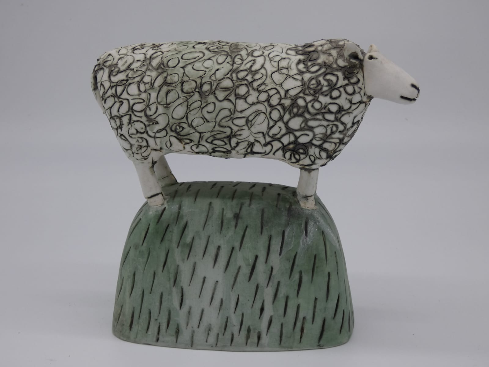 Anna Noel, Sheep on the Hill II